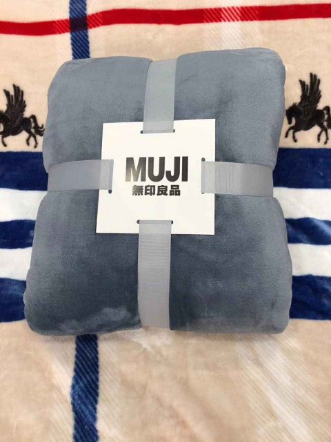 CHĂN NHUNG TUYẾT MUJI SIÊU MỀM MỊN