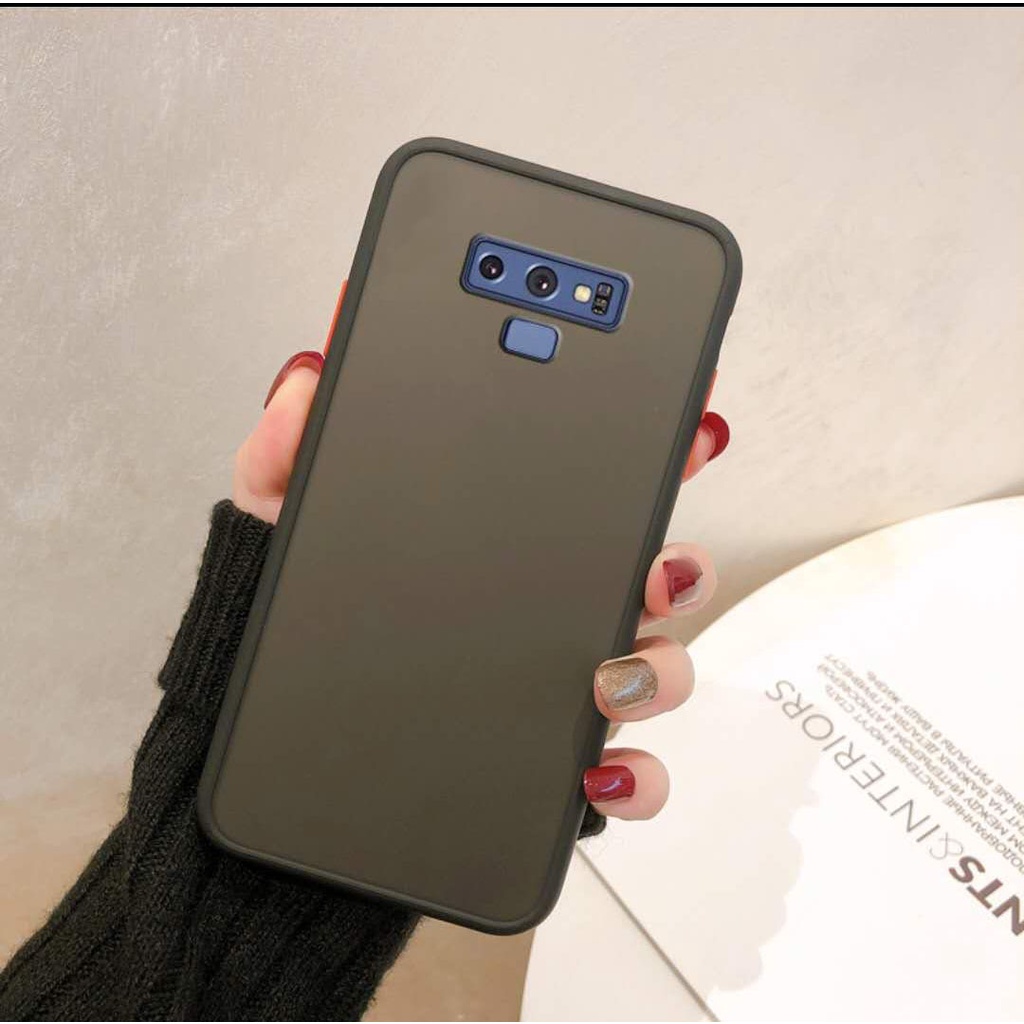 Ốp điện thoại silicon mặt nhám chống bám bẩn chống sốc cho SAMSUNG Galaxy Note 9