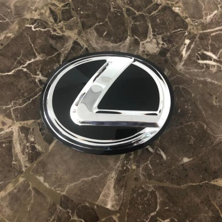 Logo biểu tượng truớc xe Lexus cao cấp - Đường kính: 175MM, 163MM, 150MM - Chất liệu: Nhựa PMMA + Phủ thủy tinh hữu cơ