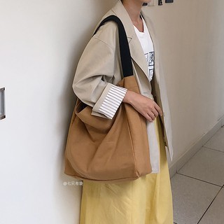 (ORDER) Túi vải tote nâu nhạt vintage