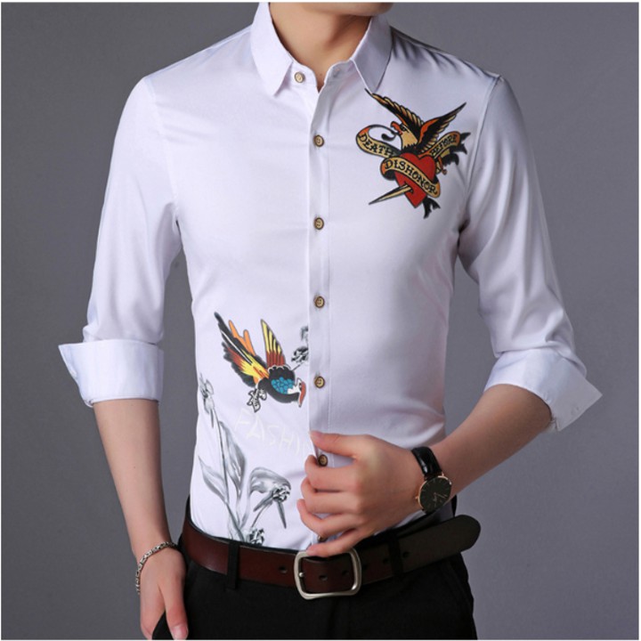 (TRỢ GIÁ) Áo Sơ Mi Nam Dài Tay Thời Trang - Phong Cách Trẻ Trung Nam Tính | BigBuy360 - bigbuy360.vn