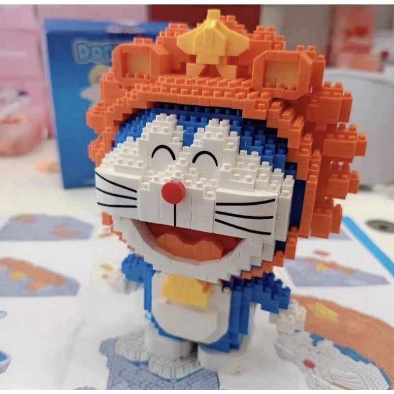 Đồ chơi xếp hình lắp ráp nhân vật hoạt hình DOREMON 12 CUNG HOÀNG ĐẠO  lI NON LEGO II NANOBLOCK