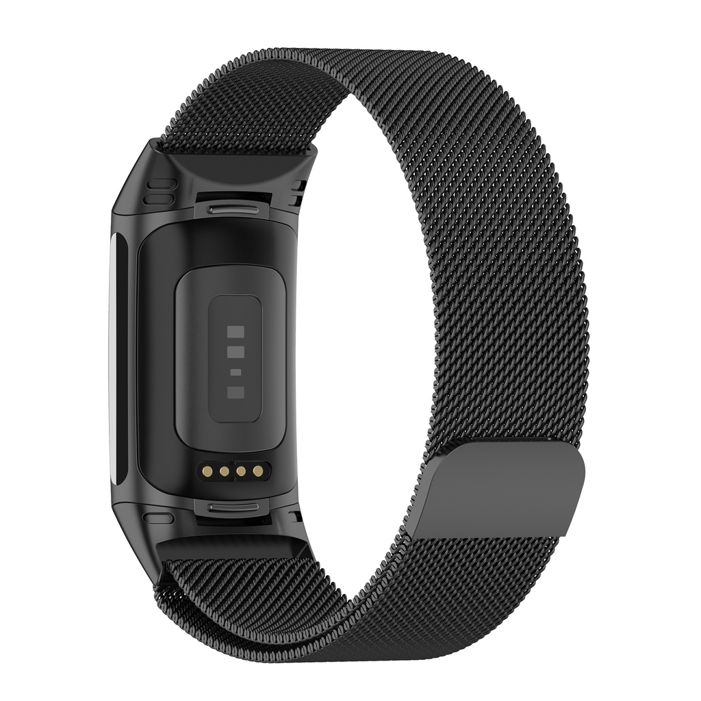 Dành cho dây đeo Fitbit Charge 6 5 dây đeo đồng hồ kim loại vòng từ tính 2023 hàng mới về