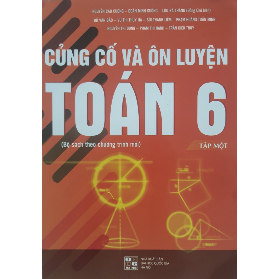 Sách - Combo Củng cố và ôn luyện Toán 6