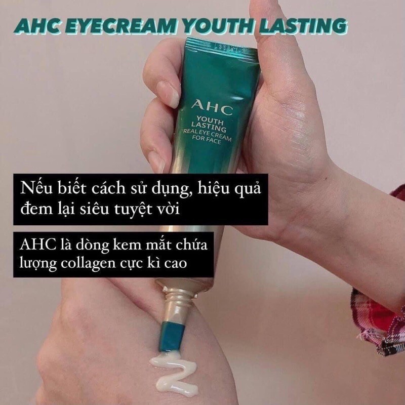Kem mắt AHC (mẫu mới 2021 màu xanh) 30ml | WebRaoVat - webraovat.net.vn