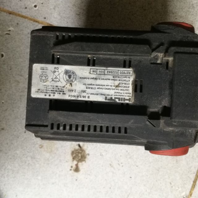 Vỏ pin hilti 36v ni ch