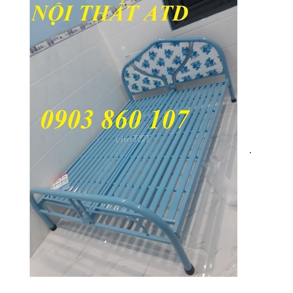 Giường sắt đơn giá rẻ cho công nhân gia đình 80cm,1m61m2,1m4,1m8 - giường sắt cách ly giá rẻ số lượng lớn bình dương hcm