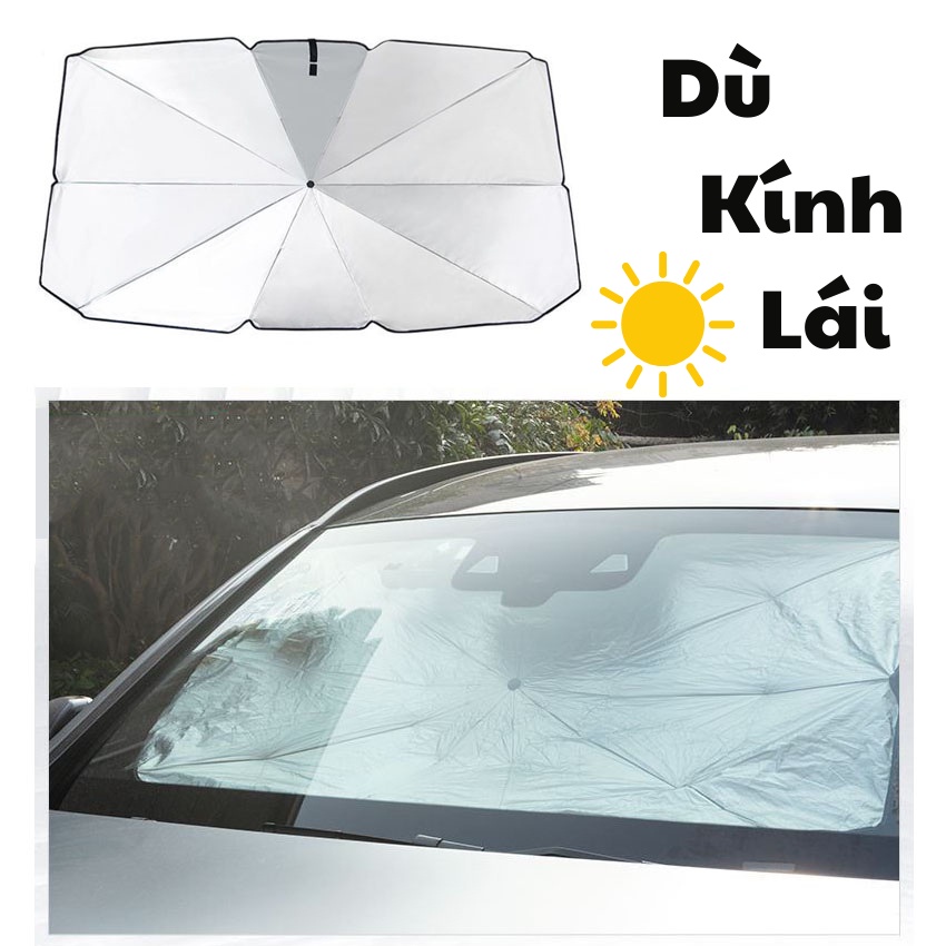 Che Nắng Ô Tô Dù Che Kính Lái Gấp Gọn Tiện Lợi - AUTO BEN