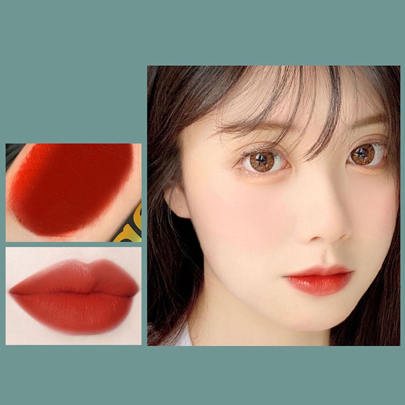 (Hàng Mới Về) Son Kem Màu Nhung Lì Cao Cấp HB