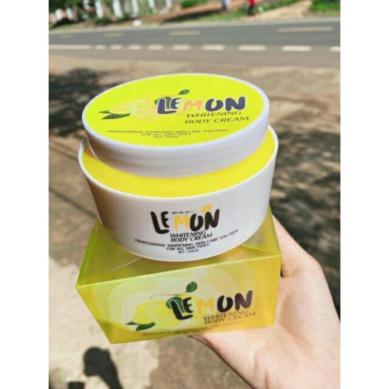 KEM BODY LEMON CHANH HẠT KÍCH TRẮNG GIÚP DA SÁNG