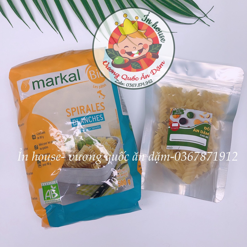 NUI XOẮN TRẮNG HỮU CƠ MARKAL 500gr(có goí tách lẻ)