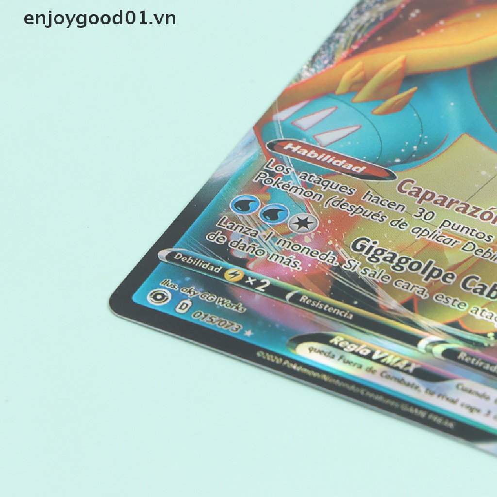 Bộ Thẻ Bài Đồ Chơi Pokemon Màu Cầu Vồng Ba Chiều Mới Nhất Dành Cho Trẻ Em