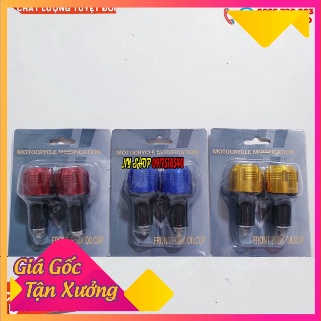 GÙ TAY LÁI SPIRIT NHÔM CNC CAO CẤP GẮN MỌI LOẠI XE  (Ảnh Sp thật)