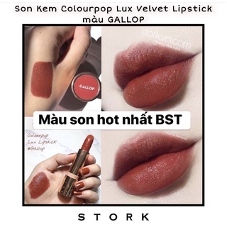 (Kéo qua xem bill🇺🇸) Son Thỏi ColourPop Lux Lipstick (LA LADY - FOOLISH - GALLOP)
