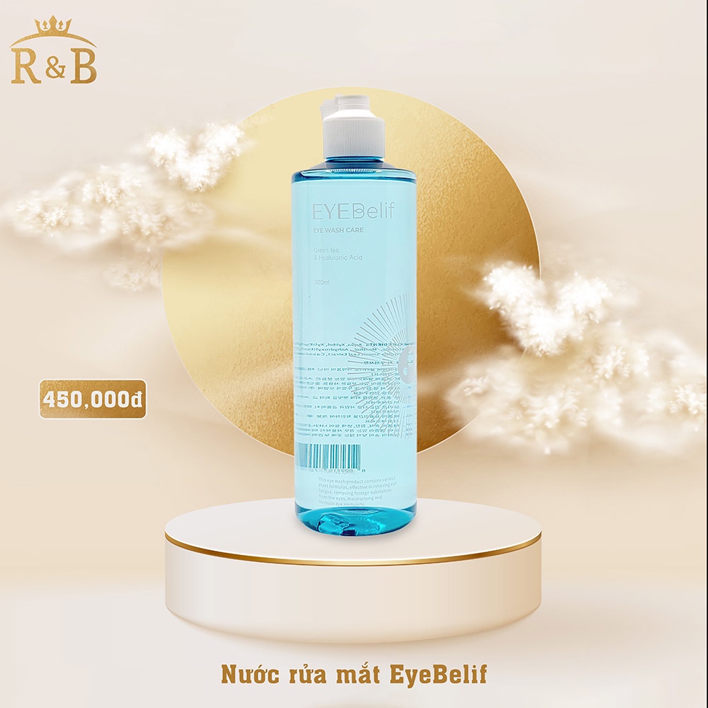 {Chính hãng} Nước rửa mắt EyeBelif hàn quốc R&B, bổ sung vitamin dưỡng mắt chống mỏi mắt