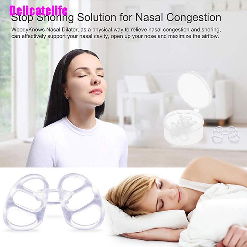 Hộp 4 kẹp mũi chống ngáy khi ngủ tiện dụng