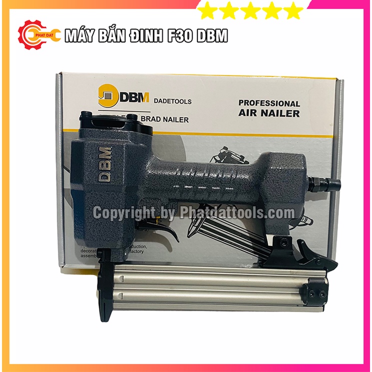 Súng bắn đinh bằng hơi DBM F30 - Bắn gỗ, nhựa, bê tông - Bảo Hành 6 Tháng