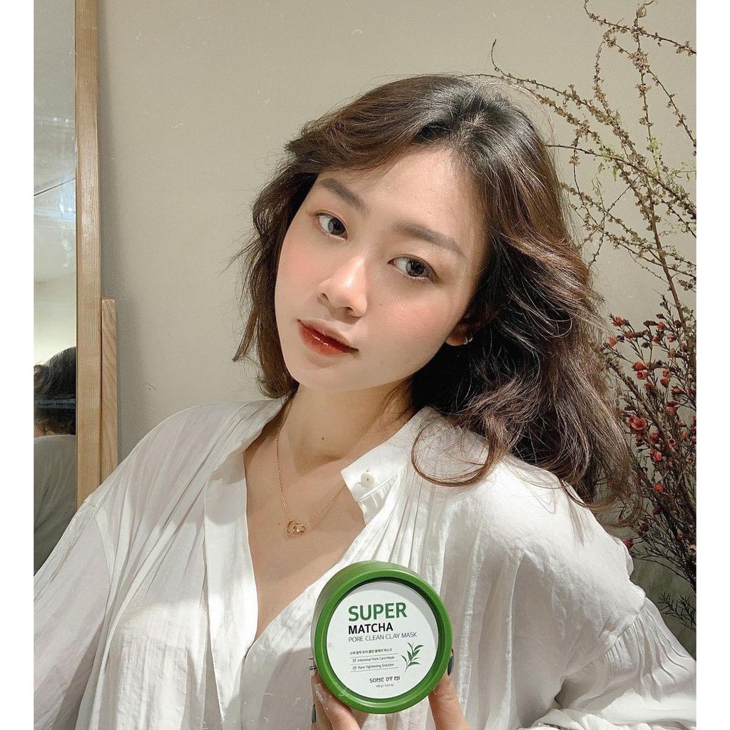 Mặt Nạ Đất Sét Some By Mi Super Matcha Pore Clean Clay Mask 100gr