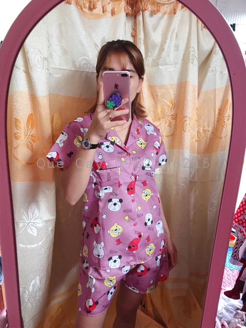 PIJAMA ĐÙI CỘC 100k/3B SỈ 2X