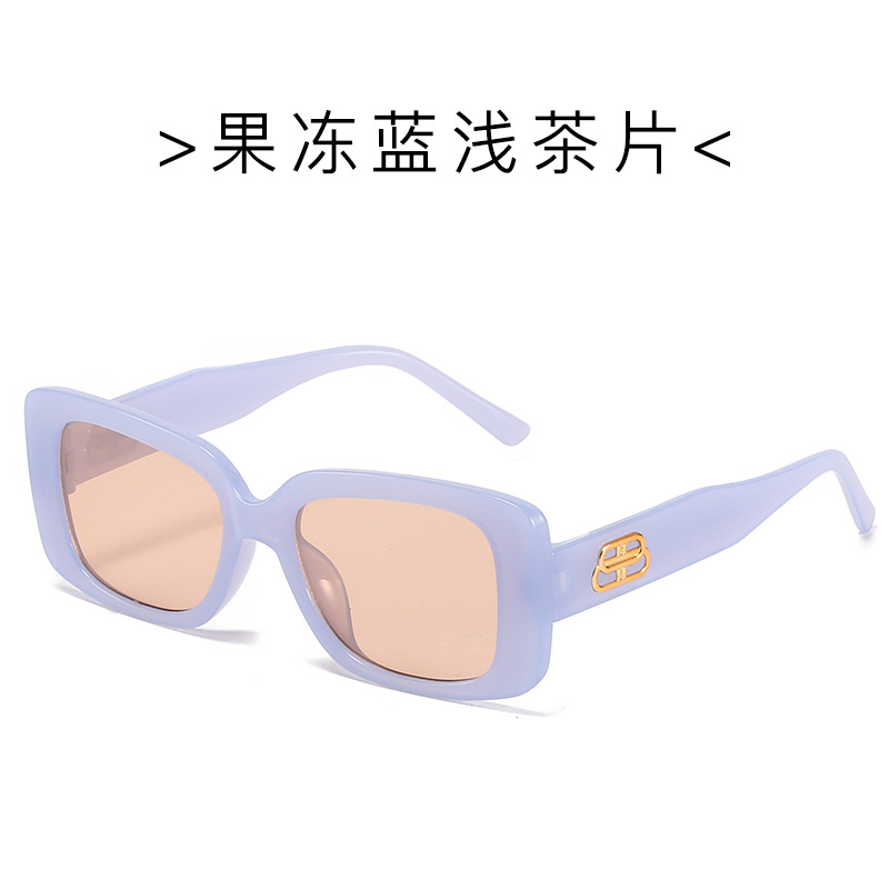 Kính Mát Phong Cách Retro Chống Tia Uv400 Dành Cho Nữ