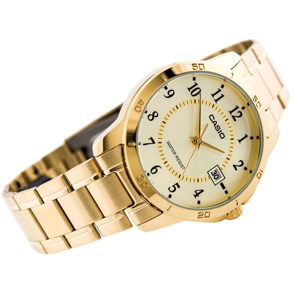 Đồng hồ nam dây kim loại Casio Standard chính hãng Anh Khuê MTP-V004G-9BUDF (41mm)