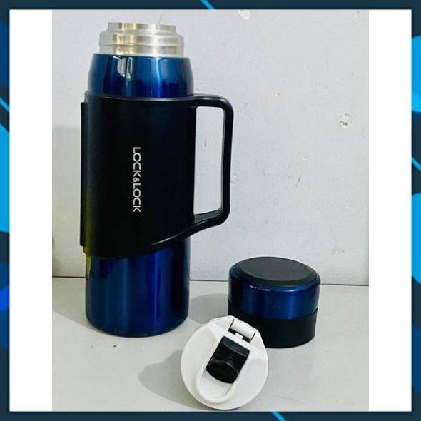 Bình giữ nhiệt có tay cầm Lock&amp;Lock LHC6380FU 1200ml- chính hãng BH 12 tháng