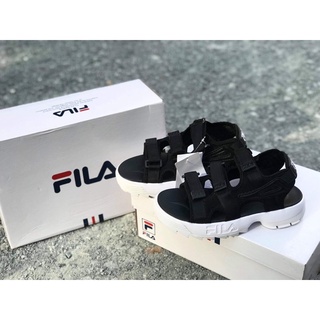 [ Chinh Hang ] Giày Sandals Fila đen