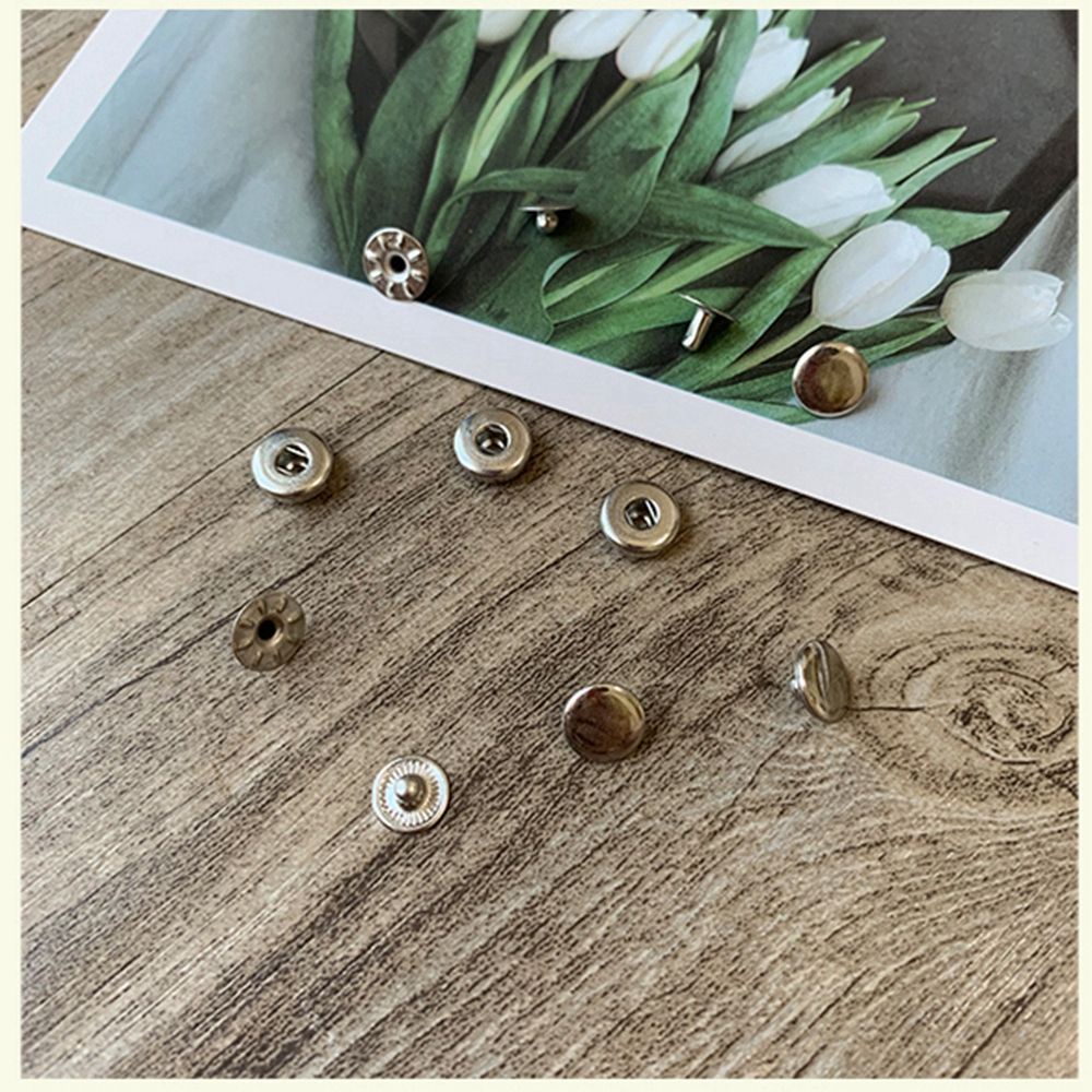 Bộ 3 Nút Áo Quần Búp Bê 6/8mm Khóa Kim Loại Vô Hình Nhiều Màu Sắc Dễ Thương Làm Quà Tặng Cho Búp Bê