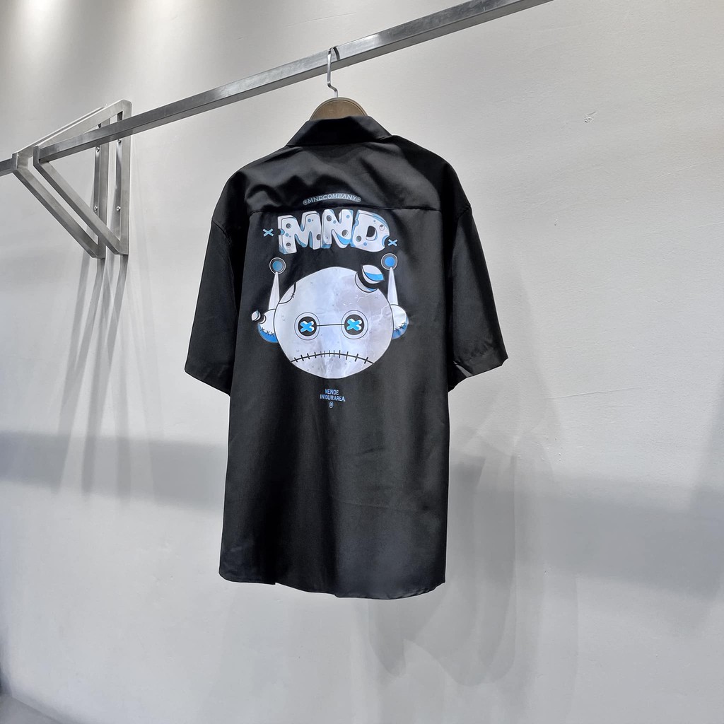 [FULLTAG CHÍNH HÃNG] Áo Sơmi MENDE ROBOT IN LỤA FULLTAG Sơ Mi Lụa Mềm CNK 100% CHUẨN CAO CẤP 1:1 LOCAL BRAND | BigBuy360 - bigbuy360.vn