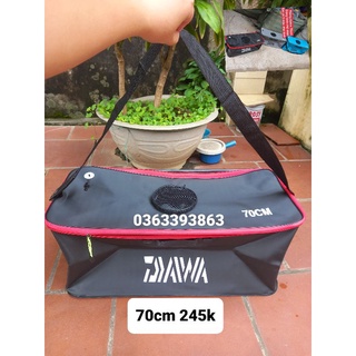 Thùng đựng cá đi câu 70cm,60cm,50cm,45cm, 40cm, thùng đựng cá gấp gọn daiwa 70cm,60cm,50cm,45cm, 40cm cao cấp