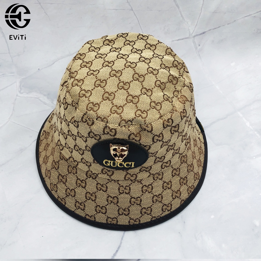Combo nón bucket - mũ lưỡi trai họa tiết GG phong cách thời trang cá tính hottrend