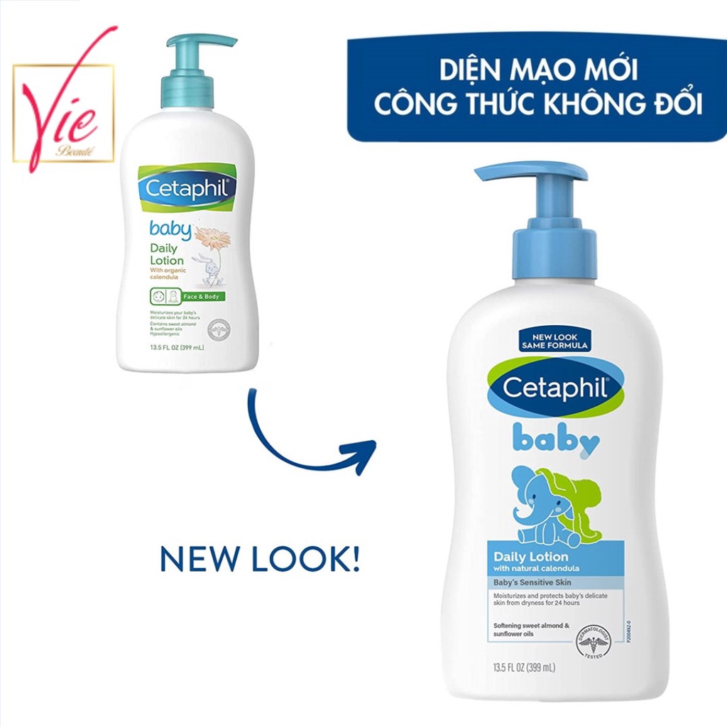 Sữa Dưỡng Da Cetaphil Cho Bé - Cetaphil Baby Daily Lotion 400ml