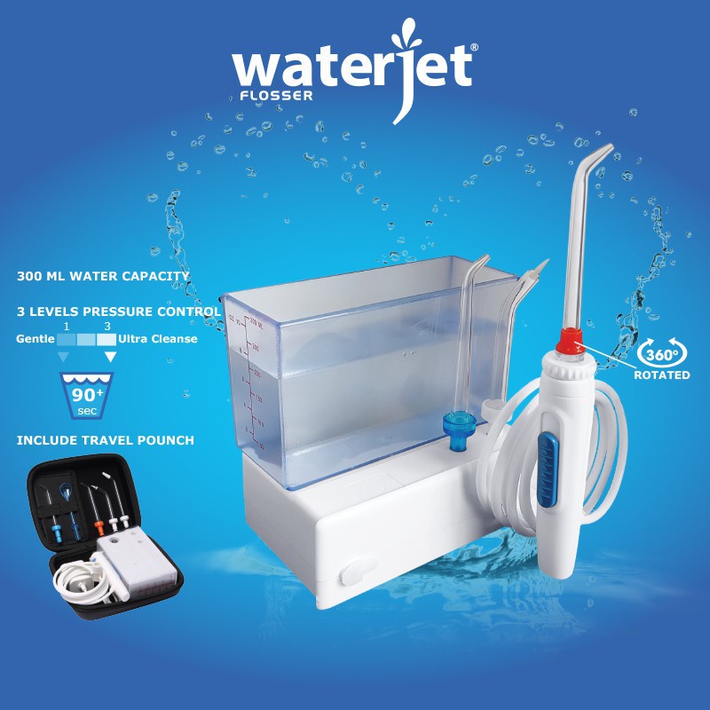 ✅ [BH 12 THÁNG] Máy Tăm Nước Du Lịch WaterJet Nano | Chính Hãng USA - Nhỏ Gọn -VT0505