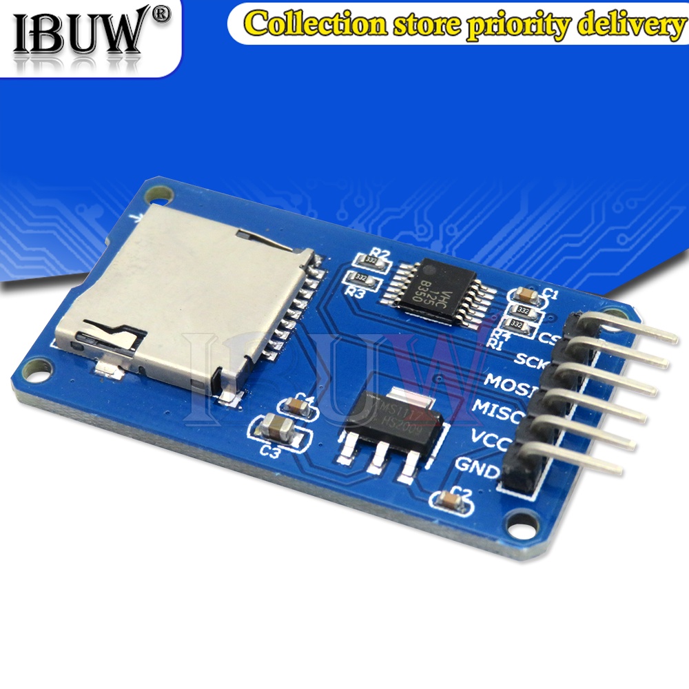 1 Bảng Mạch Mở Rộng Micro SD TF Cho Arduino