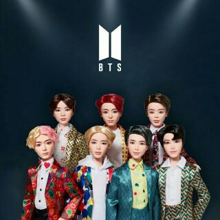 BTS Doll Mattel (mình pass lại còn nguyên chưa khui hộp nha)