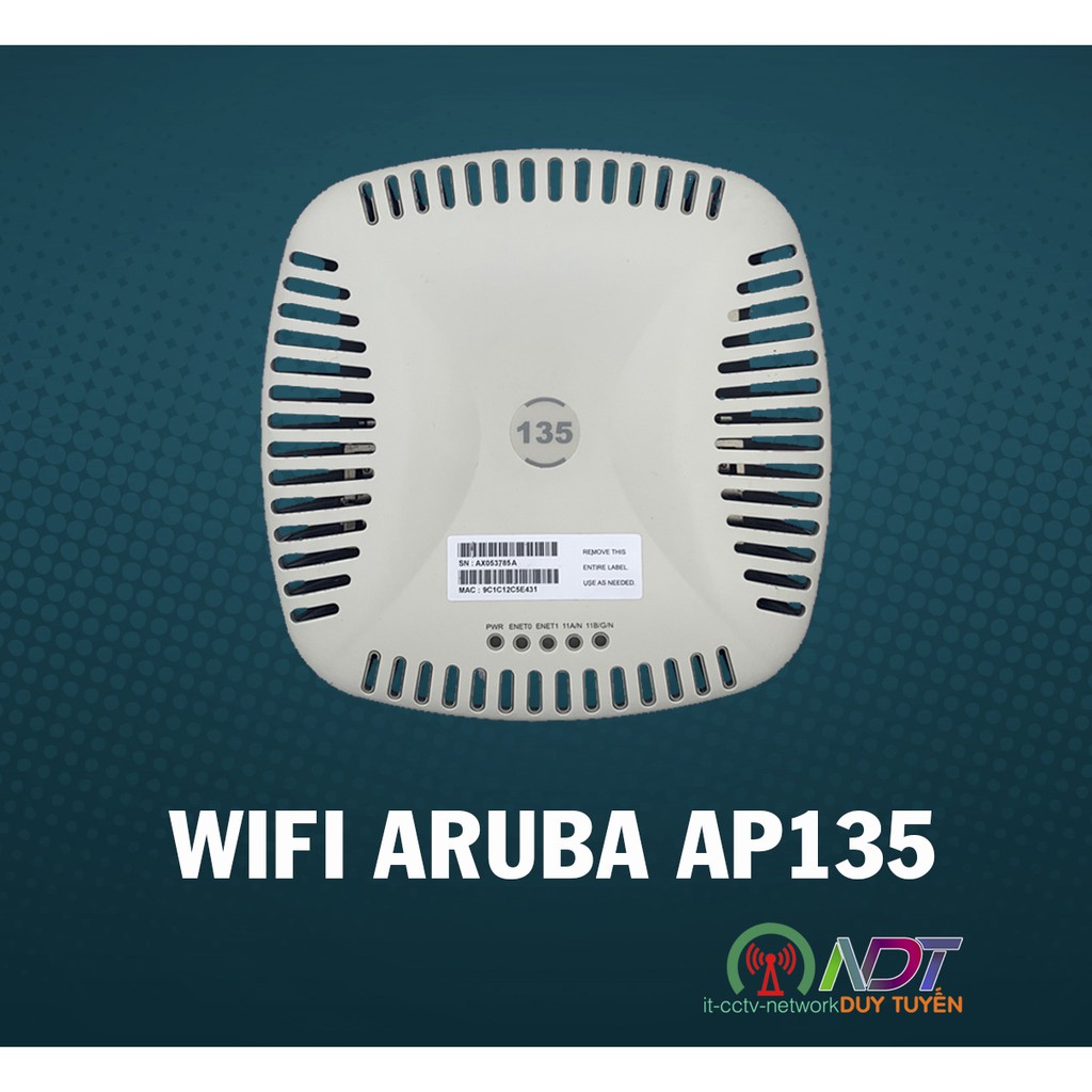 ✅Aruba IAP135 - Bộ Phát Wifi Chuyên Dụng - Roaming - Mesh aruba ap135