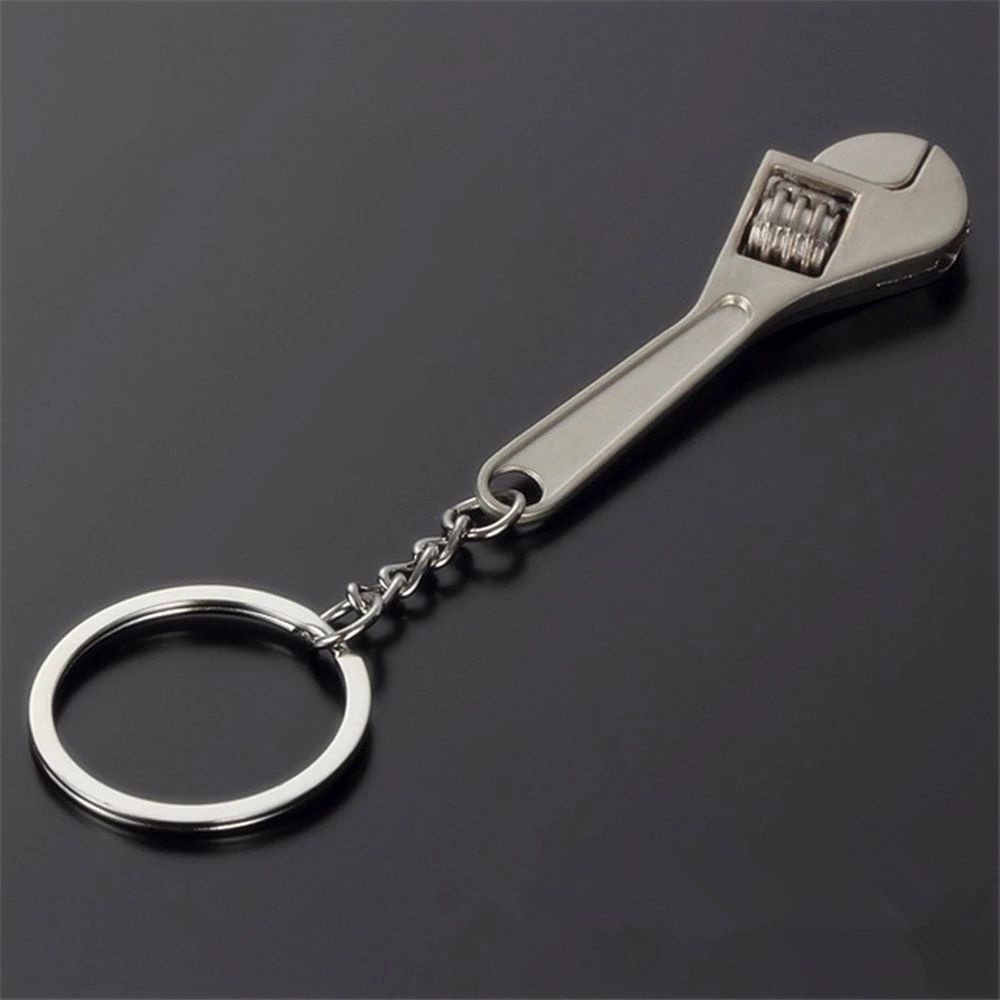 Móc khóa kèm cờ lê mini bằng kim loại chất lượng cao dành cho nam