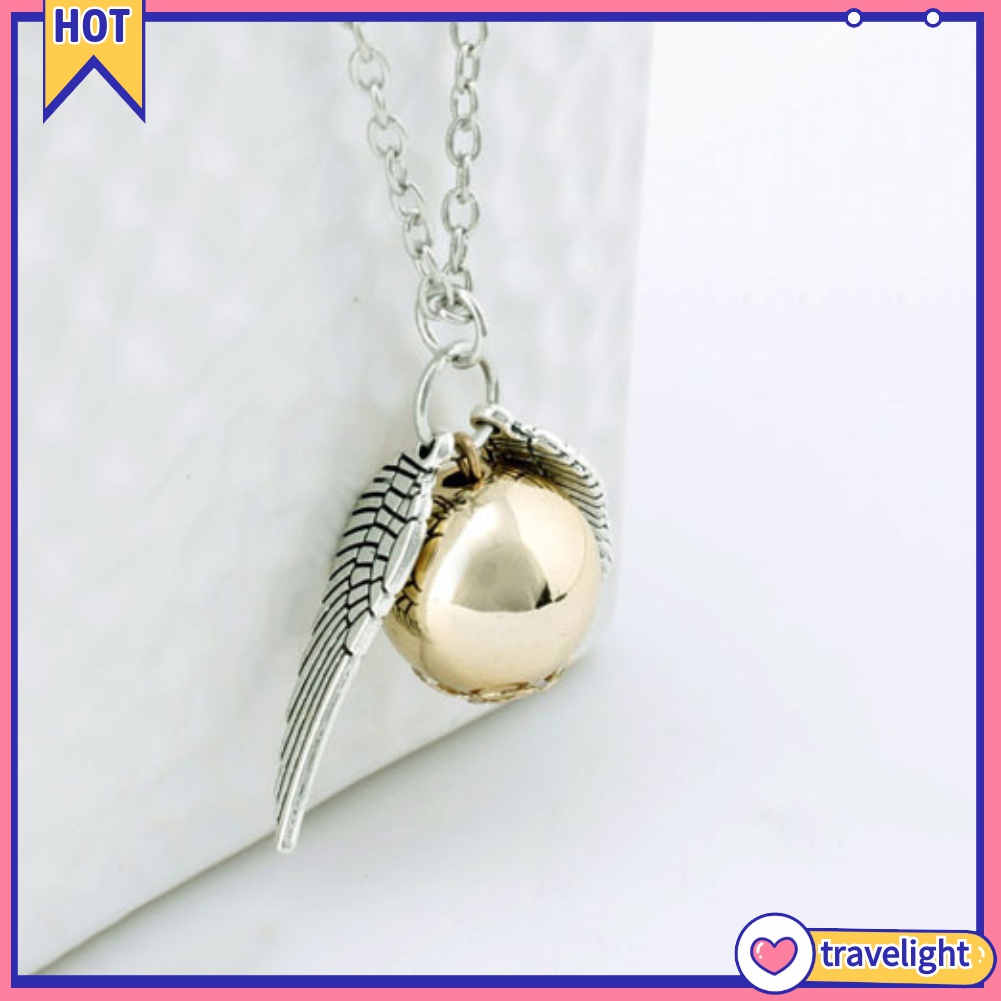 (Travelight) vòng cổ Mặt Hình Bóng Snitch Trong Harry Potter