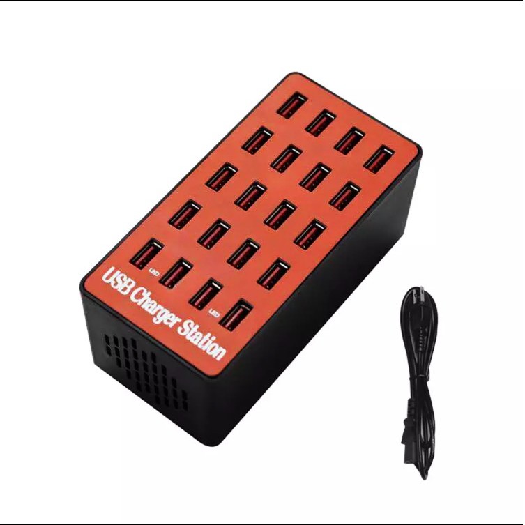 Ổ CẮM USB 20 cổng 80W đa năng dành cho ĐTDĐ & máy tính bảng