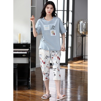 💄KÈM ẢNH VIDEO THẬT💄 Đồ Bộ Nữ Set Bộ Lửng Thun Đồ Bộ Mặc Nhà,Đồ bộ nữ cộc tay,bộ lửng, bộ mặc nhà 🌸 bộ lửng mùa hè 😉 | BigBuy360 - bigbuy360.vn