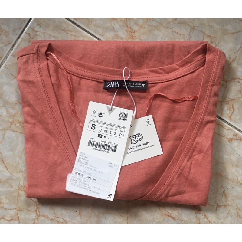 Áo Zara Auth Cổ Tim Nhiều Màu Size S ( Có Sẵn )