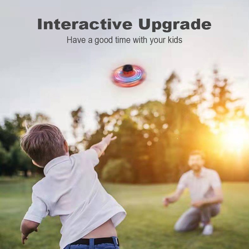 Đồ chơi bay ZHAN QI TOYS xoay 360 độ° hiệu ứng boomerang tích hợp đèn led phát sáng độc đáo