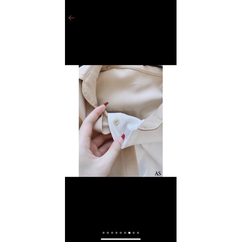 VÁY PHỐI 2 MẦU ĐAI EO TAY BỒNG CHO NỮ_PASS