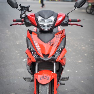 Decal Tem Xe Winner 150 Cá Mập Đỏ