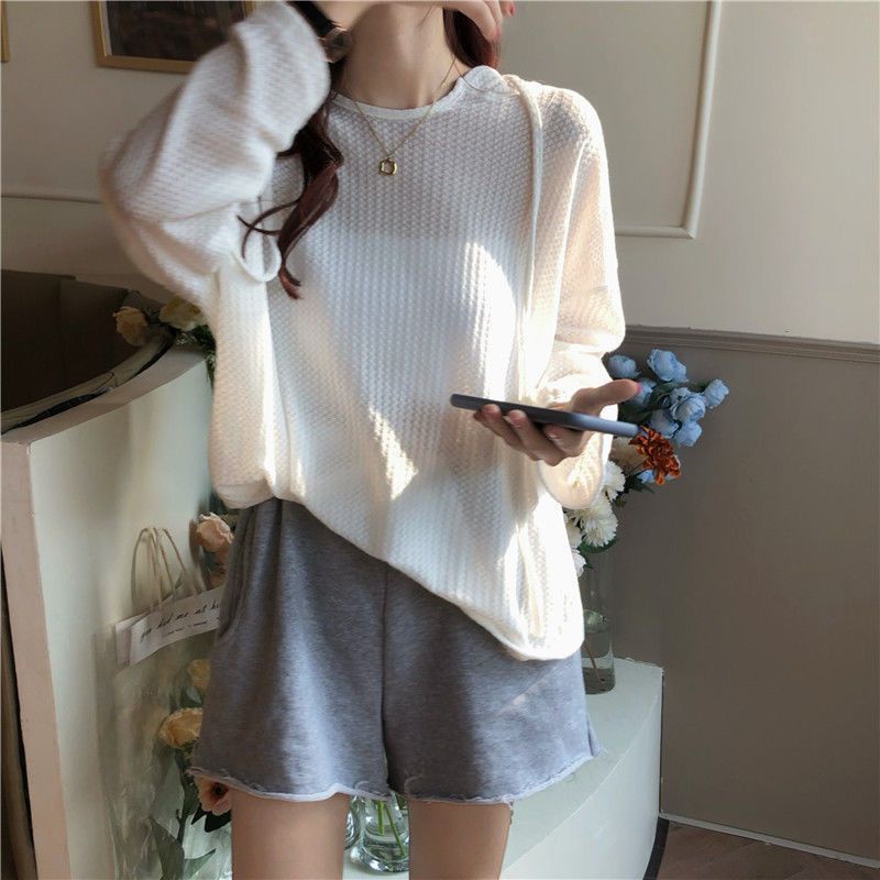 Áo Thun Nữ Tay Dài Oversize Form Rộng Hàn Quốc