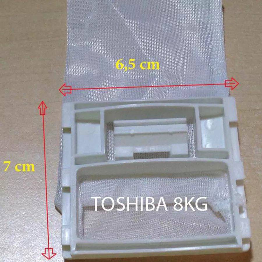 Túi lọc máy giặt TOSHIBA 10KG đời cũ, lưới lọc rác thải trong máy Toshiba