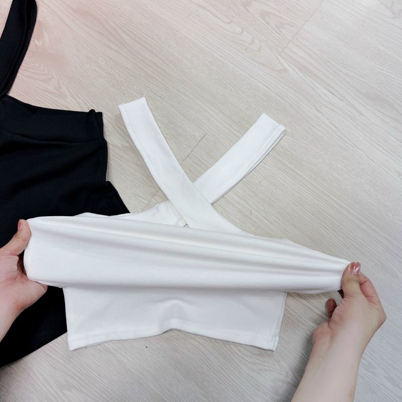 Áo 2 dây chữ X chéo cổ sang chảnh