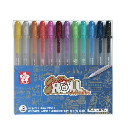 [ TÂM TÂM ]-Bút Gelly roll Metallic bán lẻ-