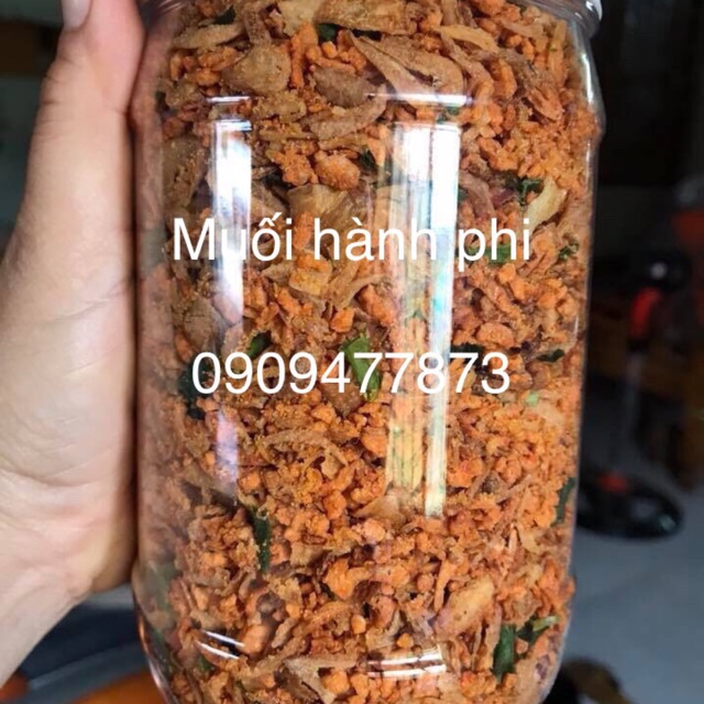 Muối tép hành phi bịch 500gr