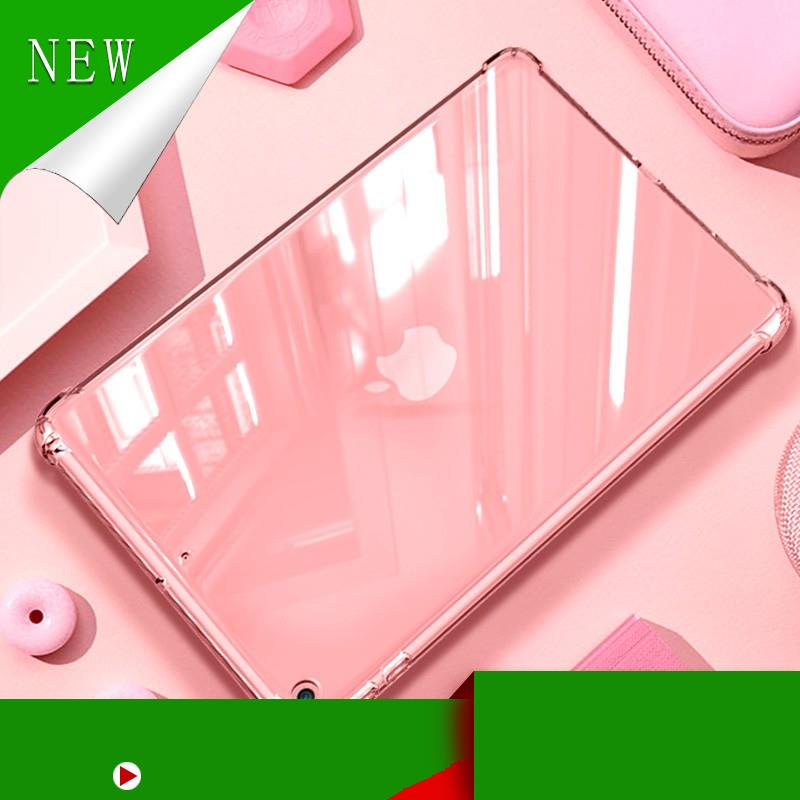 (Hàng Mới Về) Ốp Máy Tính Bảng Trong Suốt Cho iPad Air 4 10.9 2020 8th Gen 10.2 Mini 1 2 3 4 5 Pro 9.7 10.5 11 12.9 2017